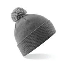 Beechfield BF450 - Bonnet Tendance avec Pompom Bicolore