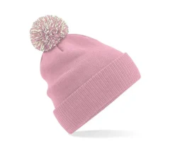 Beechfield BF450 - Bonnet Tendance avec Pompom Bicolore