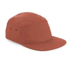 BEECHFIELD BF654 - Casquette Cinq Panneaux avec Visière Plate
