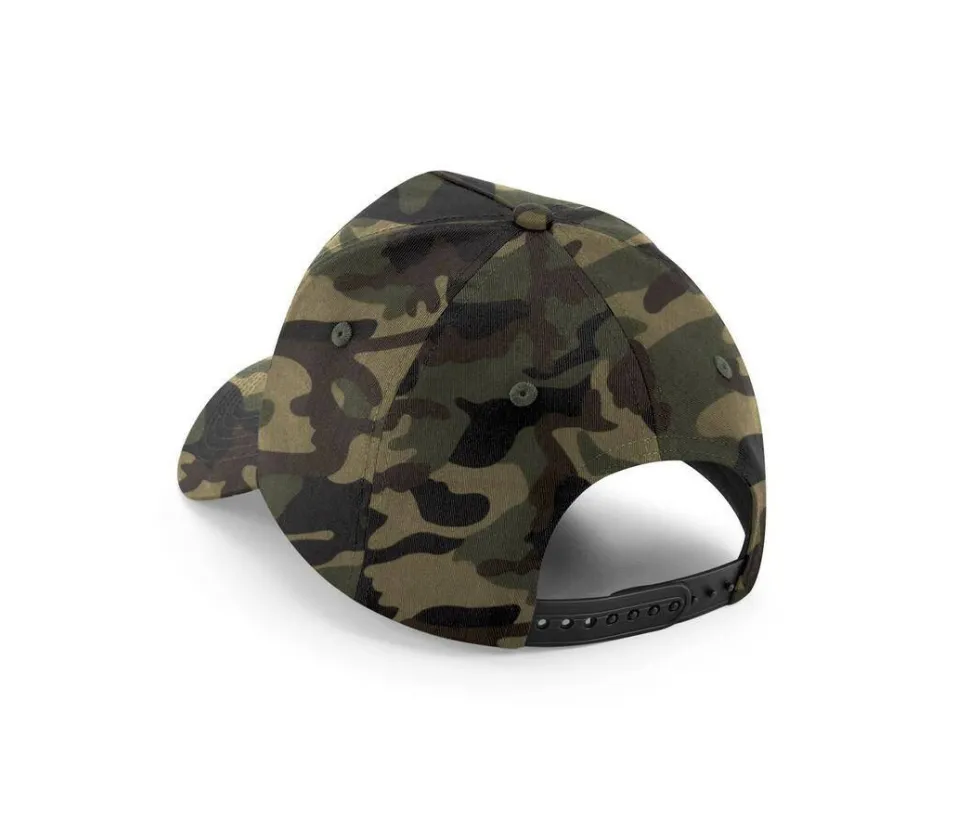 BEECHFIELD BF638 - Casquette 5 pans avec patch amovible
