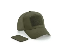 BEECHFIELD BF638 - Casquette 5 pans avec patch amovible