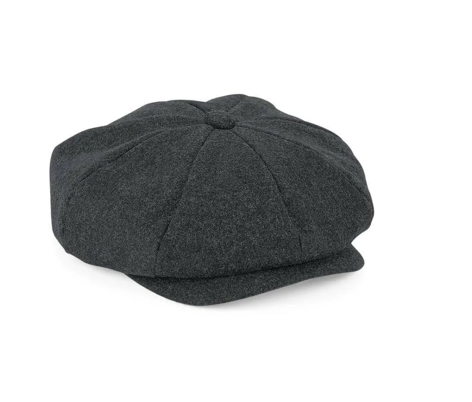 Beechfield BF629 - Casquette gavroche en laine Melton
