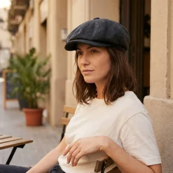 Beechfield BF629 - Casquette gavroche en laine Melton