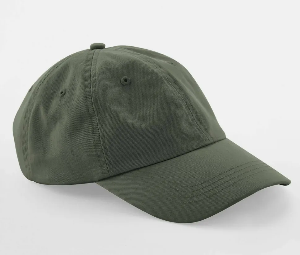 Beechfield BF653 - Casquette Sportive 6 Panneaux en Coton Chino
