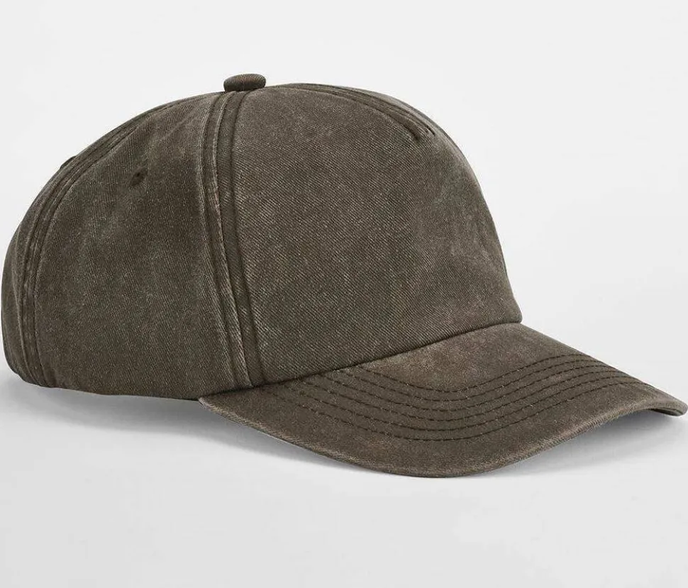 BEECHFIELD BF657 - Casquette vintage 5 panneaux