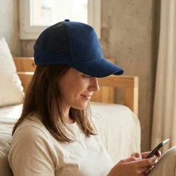 Beechfield BF643 - Casquette filet en daim
