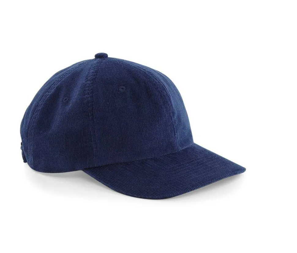 Beechfield BF682 - Casquette en velours Heritage