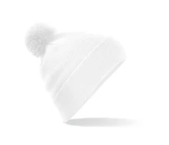 Beechfield BF426 - Chapeau d'Hiver Élégant avec Pompon en Fausse Fourrure