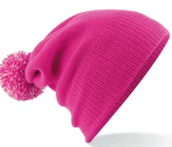 Beechfield BF450B - Bonnet enfant avec pompon
