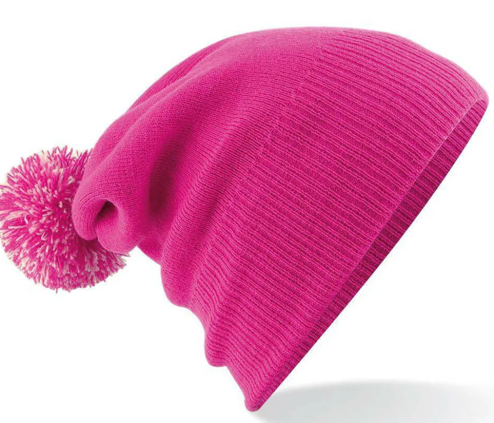 Beechfield BF450B - Bonnet enfant avec pompon