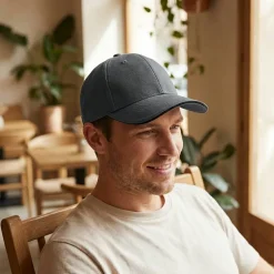 BEECHFIELD BF820C - Casquette en coton organique avec liseré