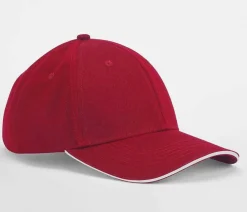 BEECHFIELD BF820C - Casquette en coton organique avec liseré