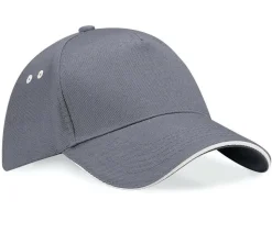 Beechfield BF15C - Casquette 5 Panneaux 100% Coton