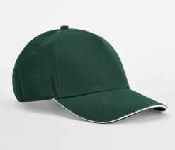 BEECHFIELD BF825C - Casquette en coton organique avec liseré