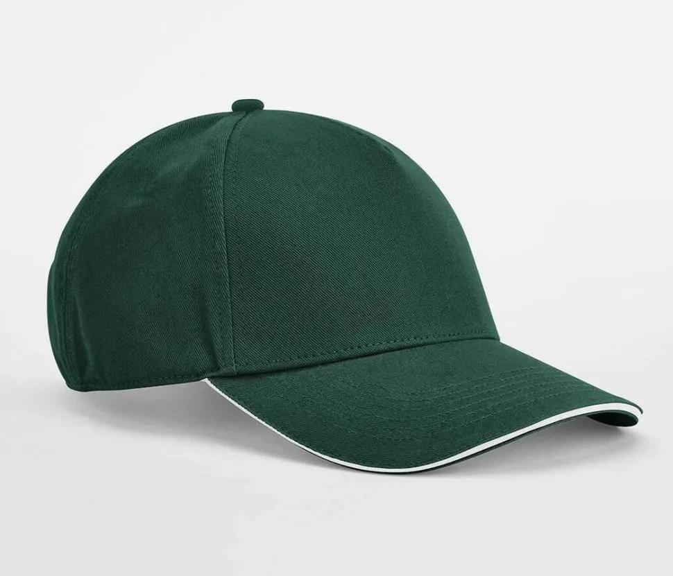BEECHFIELD BF825C - Casquette en coton organique avec liseré