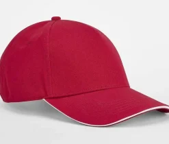 BEECHFIELD BF825C - Casquette en coton organique avec liseré