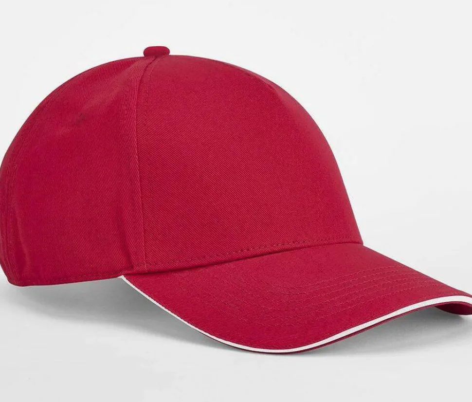 BEECHFIELD BF825C - Casquette en coton organique avec liseré