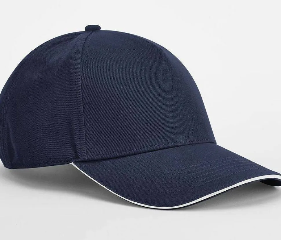 BEECHFIELD BF825C - Casquette en coton organique avec liseré