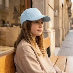 BEECHFIELD BF063NB - Casquette enfant 5 pans en coton organique