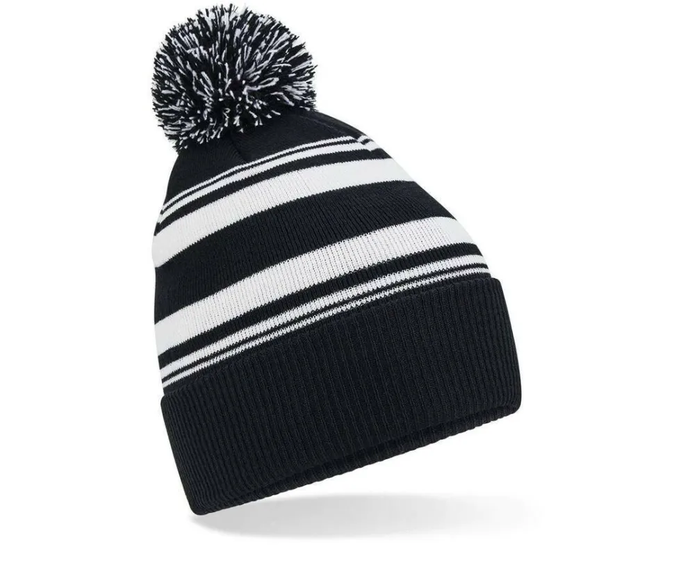 BEECHFIELD BF473R - Bonnet de supporter rayé