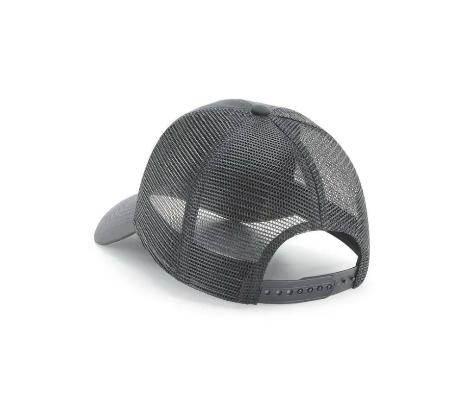 BEECHFIELD BF075R - Casquette 6 pans style trucker en polyester recyclé