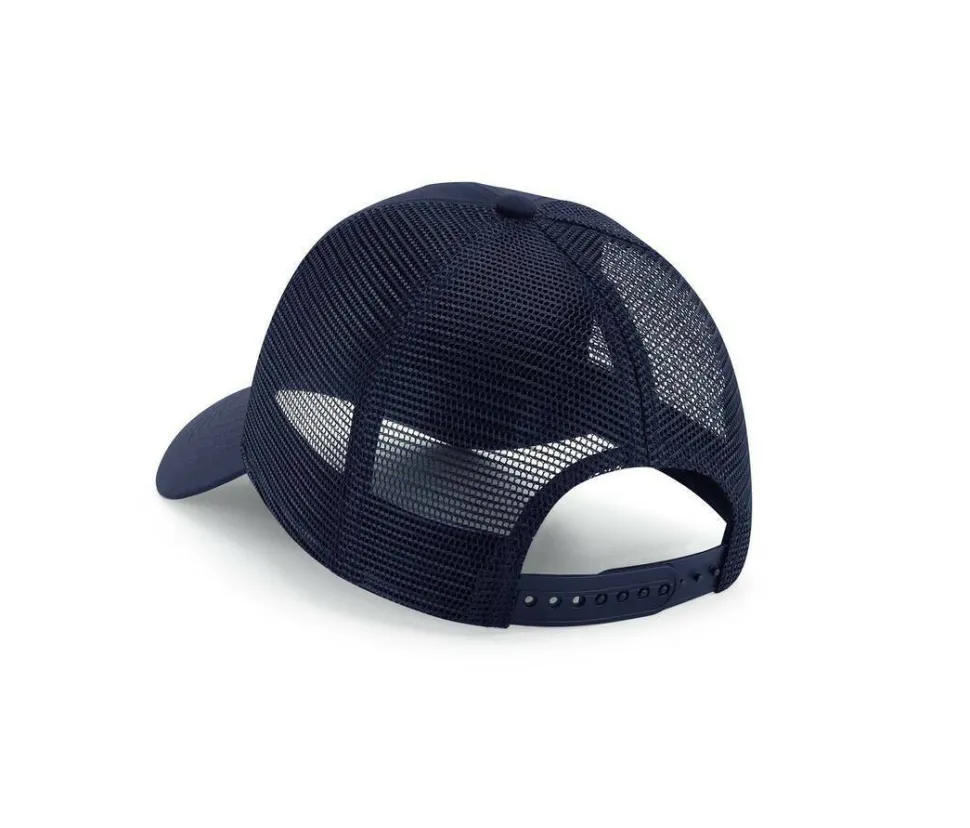 BEECHFIELD BF075R - Casquette 6 pans style trucker en polyester recyclé