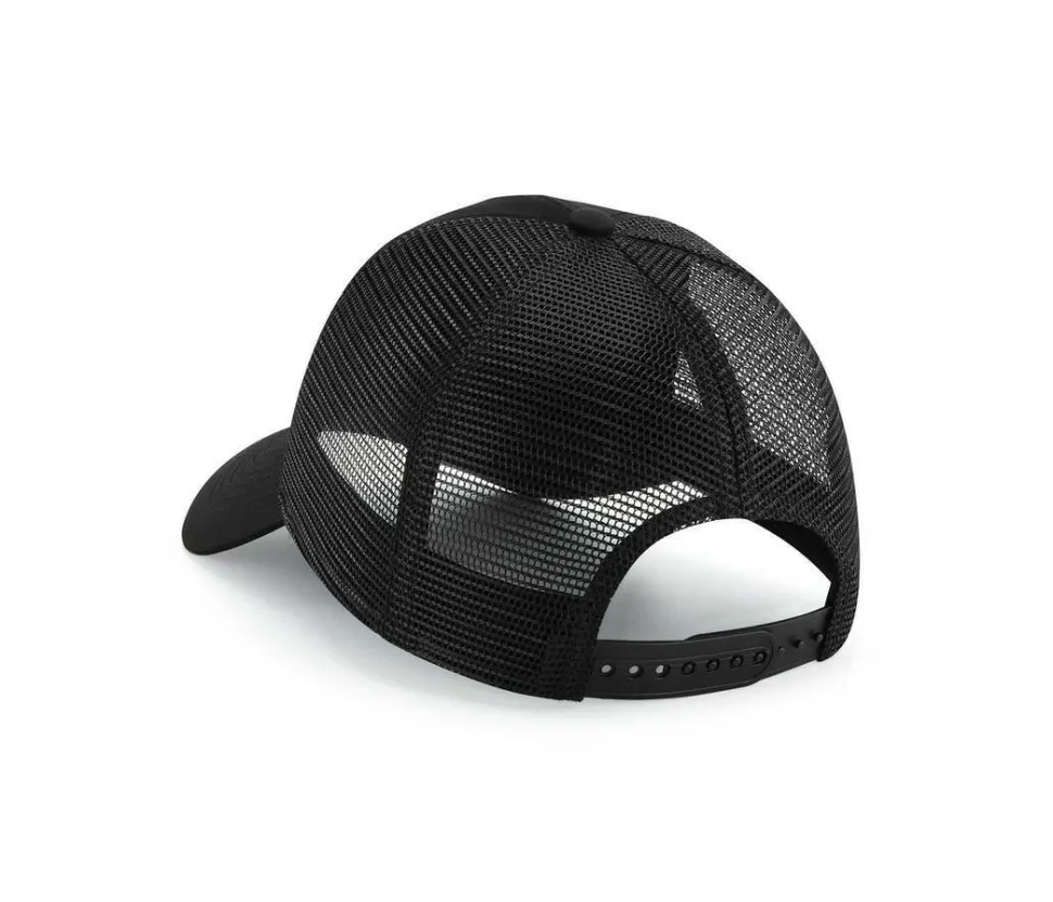 BEECHFIELD BF075R - Casquette 6 pans style trucker en polyester recyclé