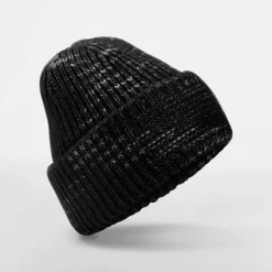 Beechfield B330R - Bonnet à patch en grosse mailles
