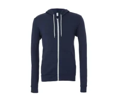 Bella+Canvas BE3739 - Sweat capuche zippé unisexe