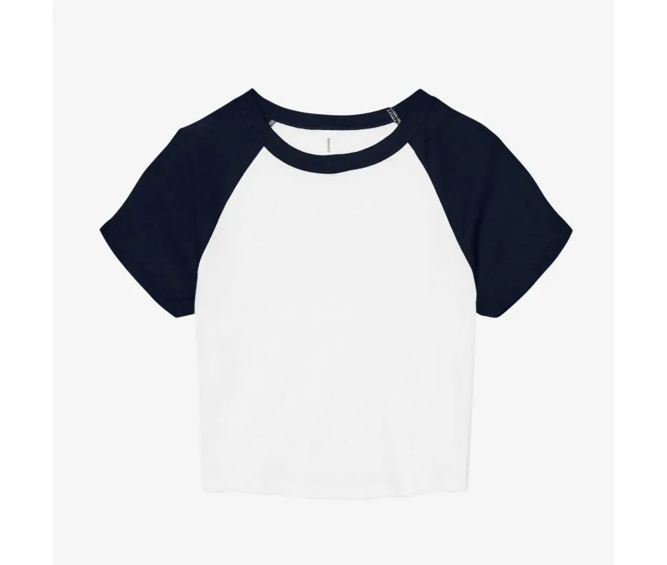 Bella+Canvas BE1201 - Tee-shirt Ringer femme