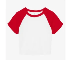 Bella+Canvas BE1201 - Tee-shirt Ringer femme