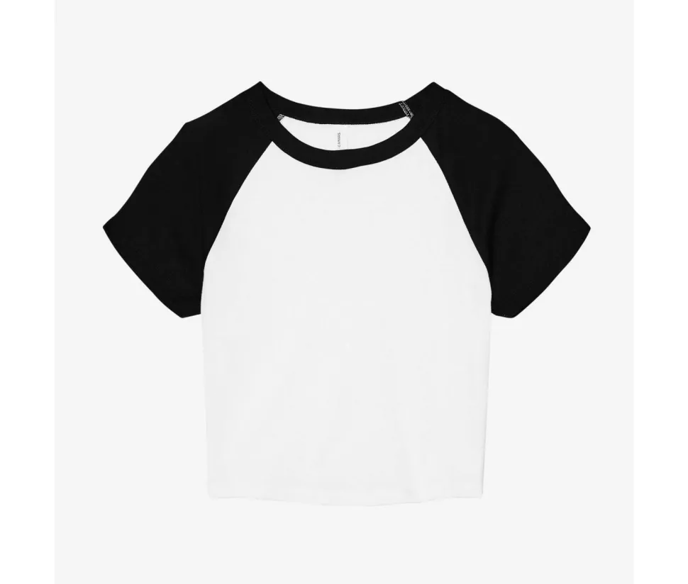 Bella+Canvas BE1201 - Tee-shirt Ringer femme