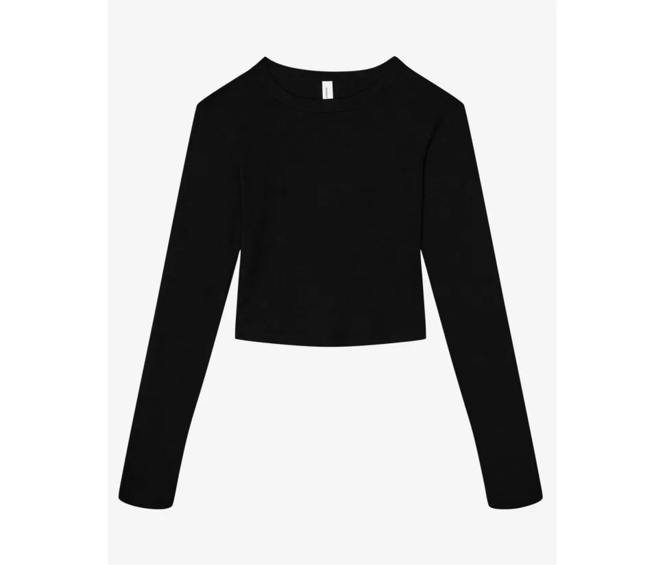 Bella+Canvas BE1501 - Tee-shirt court manches longues femme