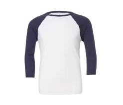 Bella+Canvas BE3200 - T-shirt baseball manches ¾