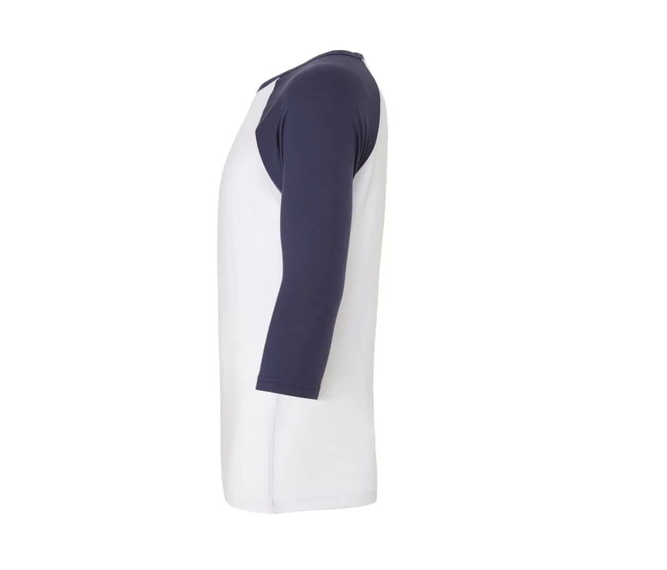 Bella+Canvas BE3200 - T-shirt baseball manches ¾