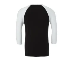Bella+Canvas BE3200 - T-shirt baseball manches ¾