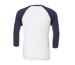 Bella+Canvas BE3200 - T-shirt baseball manches ¾