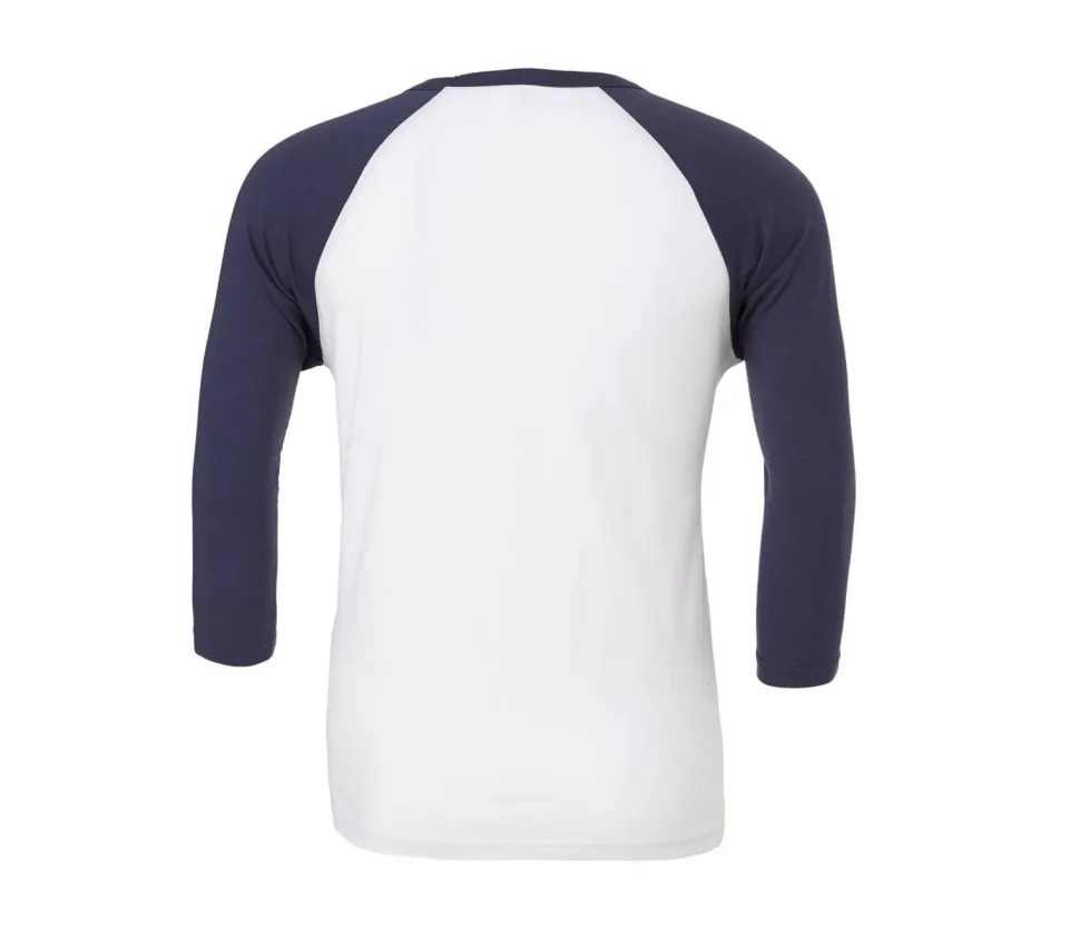 Bella+Canvas BE3200 - T-shirt baseball manches ¾