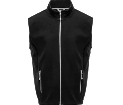 BLACK&MATCH BM500 - Bodywarmer polaire contrasté