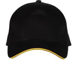 Black&Match BM910 - Casquette 5 Panneaux 100% Coton