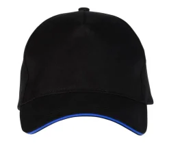 Black&Match BM910 - Casquette 5 Panneaux 100% Coton