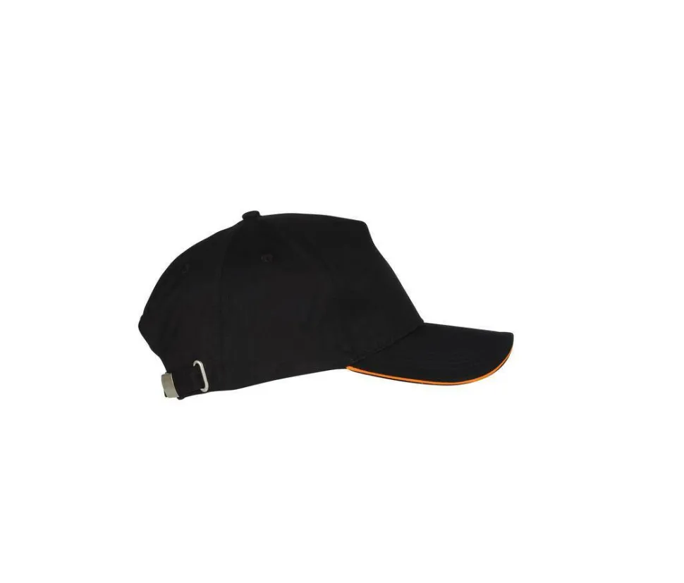 Black&Match BM910 - Casquette 5 Panneaux 100% Coton