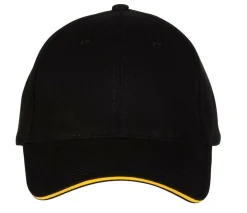 Black&Match BM911 - Casquette 6 Panneaux Sandwich