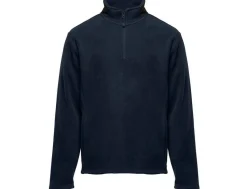 BLACK&MATCH BM505 - Polaire col zippé contrasté