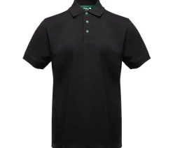 BLACK&MATCH BM100 - Polo boutons contrastés