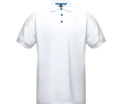 BLACK&MATCH BM100 - Polo boutons contrastés
