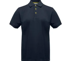 BLACK&MATCH BM100 - Polo boutons contrastés