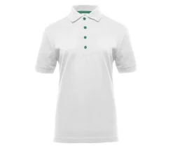 BLACK&MATCH BM101 - Polo femme boutons contrastés