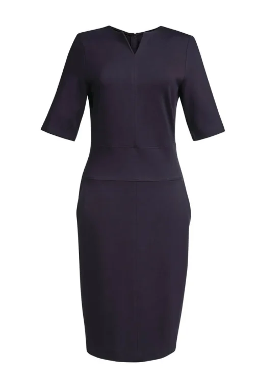 Brook Taverner BT2365 - Robe Élégante Celeste avec Poches Zippées