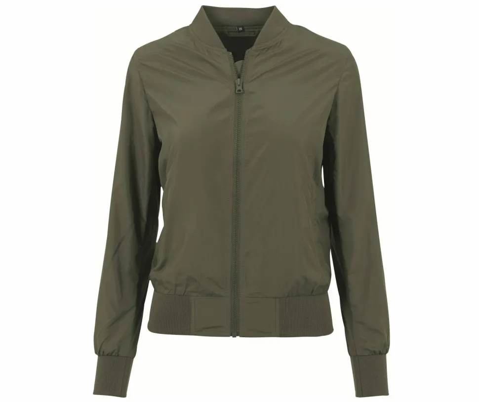 BUILD YOUR BRAND BY044 - Blouson Bomber Femme Confort et Style